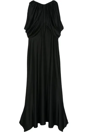 Paco rabanne Vestido largo drapeado