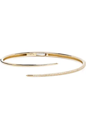 Adina Reyter Brazalete Thorn en oro amarillo de 14 ct con diamantes