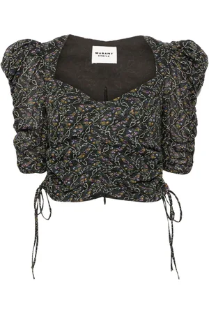 Marant Etoile Top Galaor con estampado floral