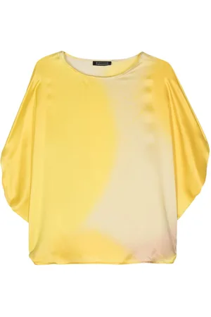 GIANLUCA CAPANNOLO Blusa Iris con efecto sombreado