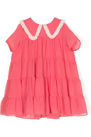 HUCKLEBONES LONDON Vestido midi con volantes