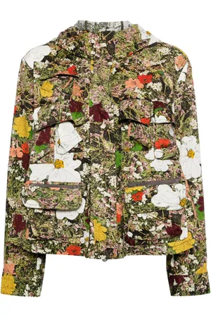 JNBY Chaqueta con capucha y motivo floral