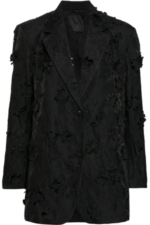 JNBY Blazer con apliques florales