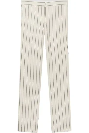 Stella McCartney Pantalones rectos a rayas diplomáticas