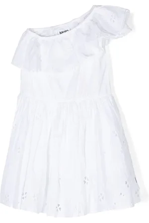 Molo Vestido Cay con bordado inglés