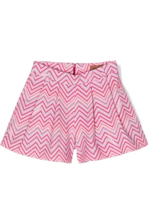 Missoni Pantalones cortos con motivo en zigzag