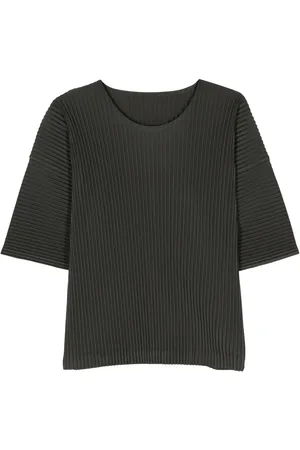 Issey Miyake Camiseta MC July plisada