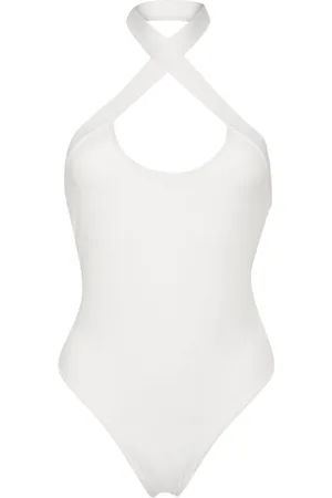 OFF-WHITE Bañador con cuello halter