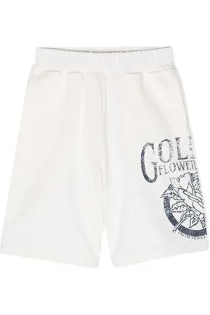 Golden Goose Pantalones cortos de chándal de talle medio