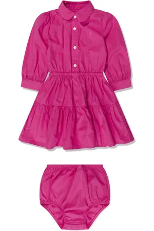 Ralph Lauren Vestido camisero Polo Pony a capas