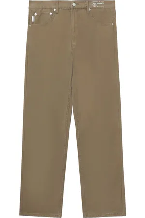Chocoolate Pantalones rectos de talle medio