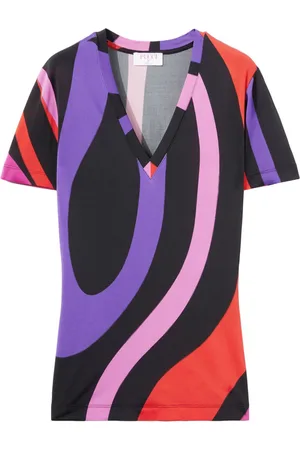 Puccini Camiseta con estampado Marmo