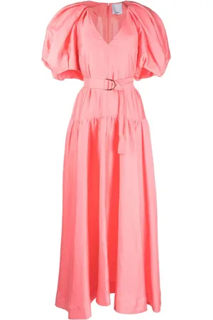 Acler Vestido Warner con cuello en V
