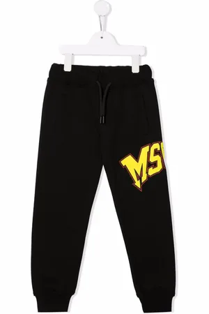 Msgm Pantalones de chándal con estampado gráfico