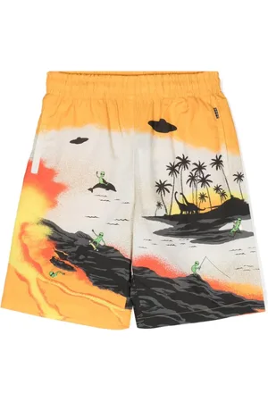 Molo Bermudas Adi con ilustración estampada