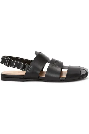 J.W.Anderson Sandalias con logo en relieve