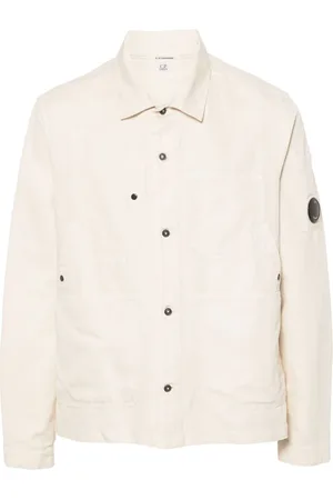 C.P. Company Camisa con detalle Lens