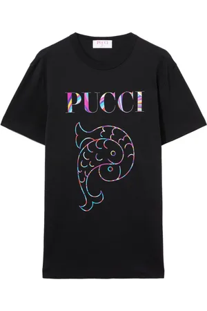 Puccini Camiseta con logo estampado