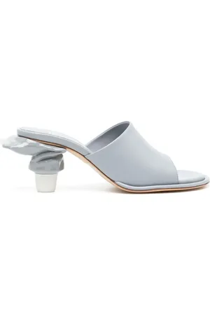 Maison Mihara Yasuhiro Mules Toothpaste con tacón de 65 mm