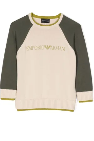 Emporio Armani Jersey con logo en relieve
