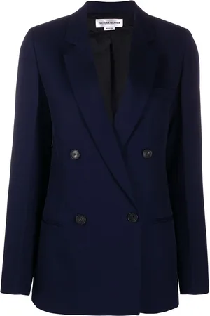 Victoria Beckham Blazer con doble botonadura