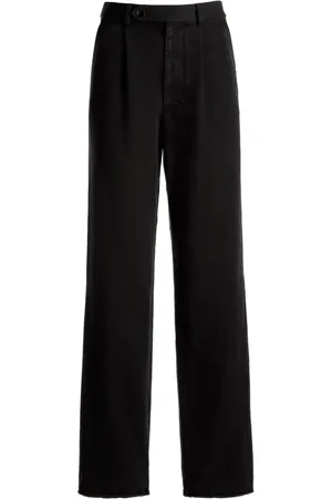 Bally Pantalones con cinturón y talle alto