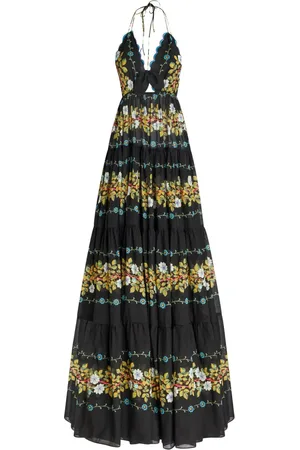 Etro Vestido largo con motivo floral
