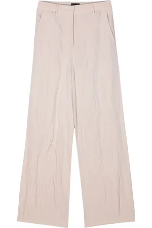 Giorgio Armani Pantalones rectos con pliegues