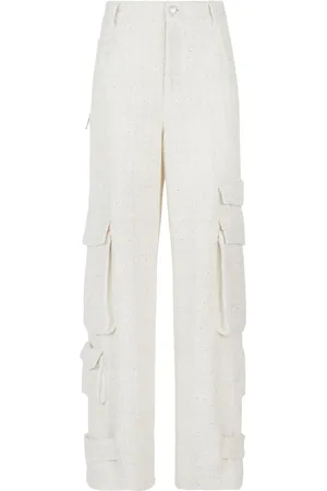 GCDS Pantalones cargo con lentejuelas