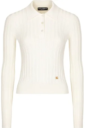 Dolce & Gabbana Polo con placa del logo