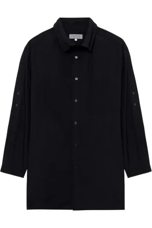 YOHJI YAMAMOTO Camisa con cuello a capas