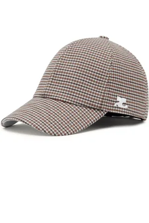 Courrèges Gorra Gogo a cuadros