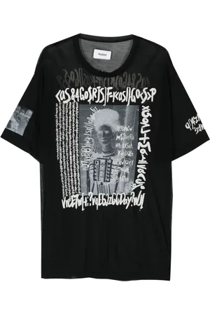 DOUBLET Camiseta con estampado gráfico