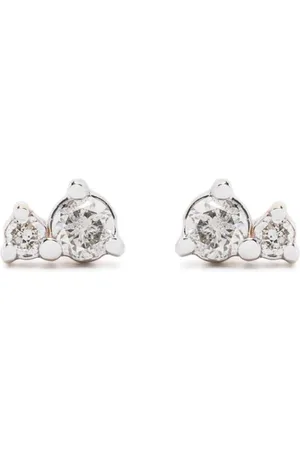 Adina Reyter Pendientes en oro amarillo de 14 ct con diamantes