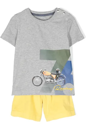 Lapin House Conjunto con estampado Racing