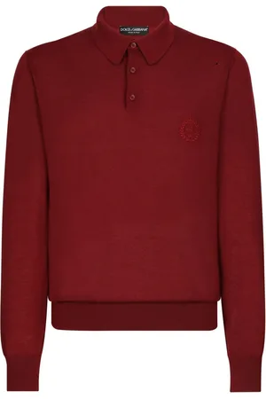 Dolce & Gabbana Polo con logo bordado