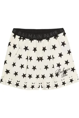 Balmain Shorts con estrellas estampadas