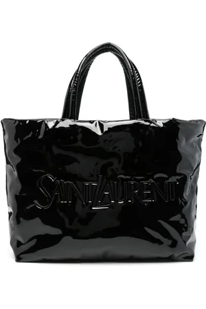 Saint Laurent Bolso shopper con logo en relieve