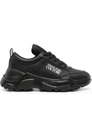 VERSACE Zapatillas gruesas con logo estampado