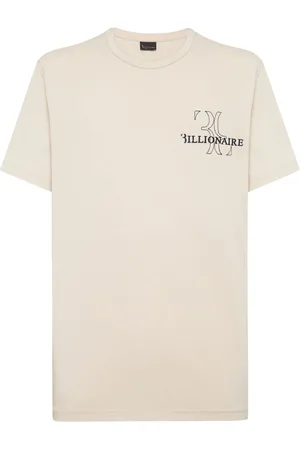 BILLIONAIRE Camiseta con logo bordado