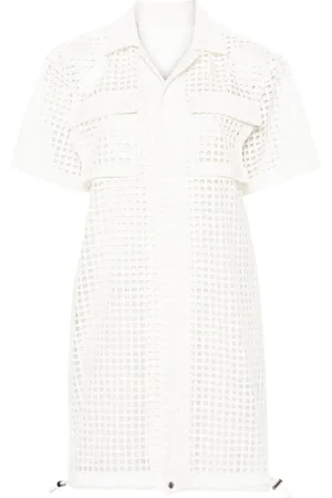 SACAI Vestido corto de encaje