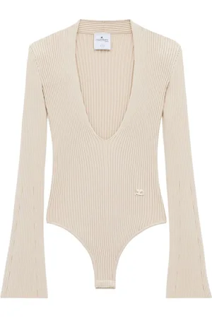 Courrèges Body de canalé