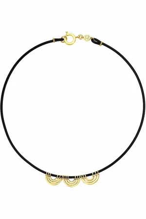 Cadar Collar Water Waves en oro amarillo de 18 ct con diamantes