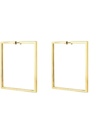 Cadar Pendientes de aro Foundation en oro amarillo de 18 ct