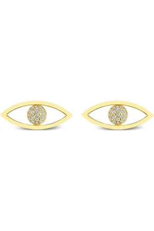 Cadar Pendientes Reflections en oro amarillo de 18 ct con diamantes