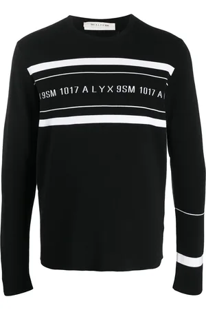 1017 ALYX 9SM Jersey a rayas con logo en contraste