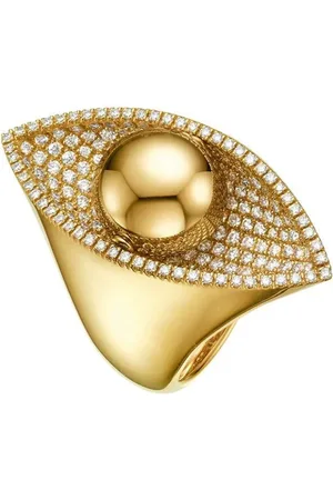 Cadar Anillo Reflections en oro amarillo de 18 ct con diamantes