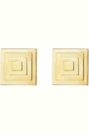 Cadar Pendientes Foundation en oro amarillo de 18 ct