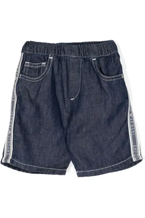 Emporio Armani Pantalones vaqueros cortos de talle alto
