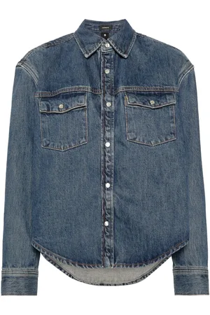 WARDROBE.NYC Chaqueta vaquera con botones a presión